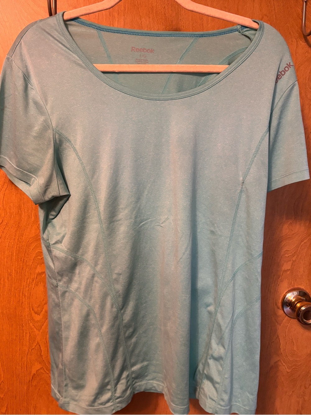 Reebok Women’s Short-Sleeve Active Tee - Light Teal